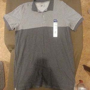 Mens stripped Polo. XLT. NWT